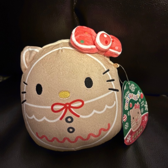 Squishmallows Other - Gingerbread Hello Kitty x Squishmallows 5” cute Christmas